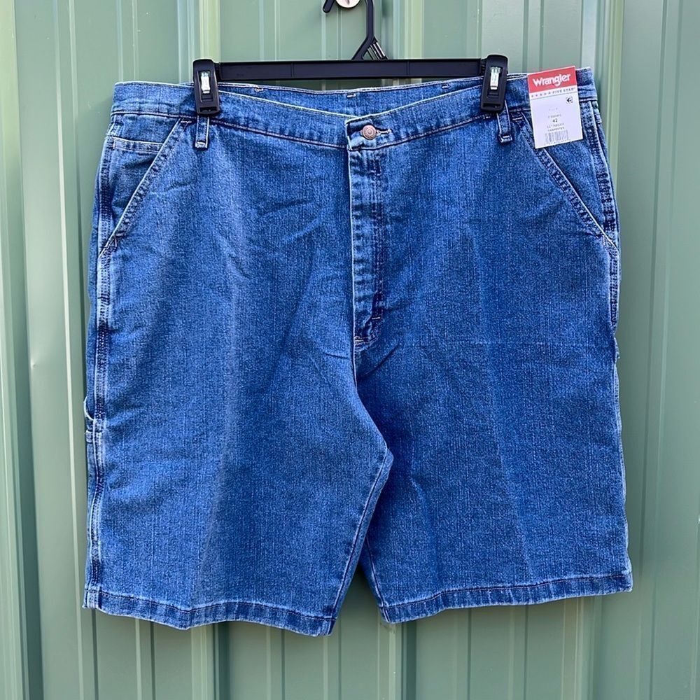 Men's Relaxed Fit Carpenter Denim Short Size 42